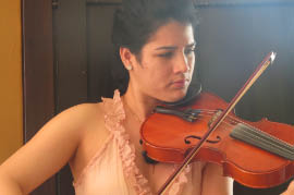 Violinist at Hotel Camino Del Principe