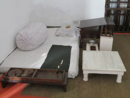 Gandhi's room before he died