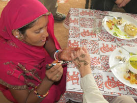 Henna Painting