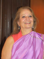 Wearing Sari