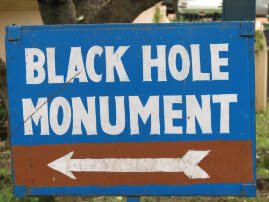 “Black Hole” memorial