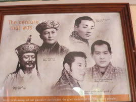 Kings of Bhutan 