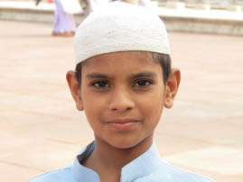 Boy at Jama Masjid