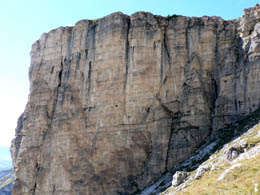 Typical Dolomite rock face