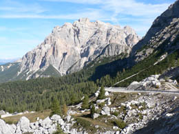 View from the Great Dolomite Road