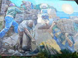 Murals in Riomaggiore