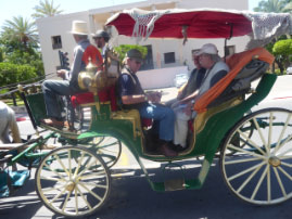 Carriage ride through Marrakech
