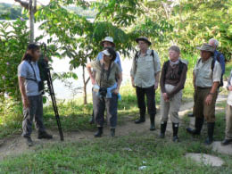 Our group in the Amazon