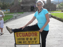 Nancy on the "fake" Equator