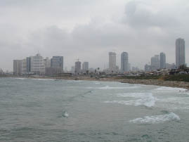 ooking back at Tel Aviv from Jaffa