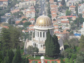 Haifa from the Bahai Gardens