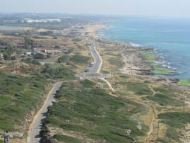 The Israeli Coast from Rosh Ha Nikra
