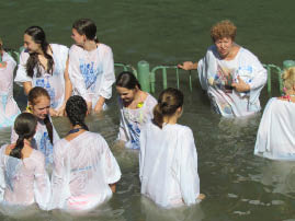 Baptized in the River Jordan