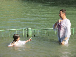Baptized in the River Jordan