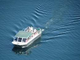 Ferry on Jenny Lake