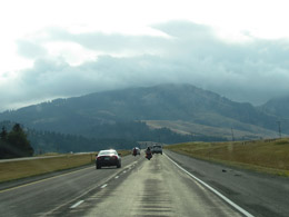 The road to Billings, MT