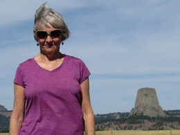 Nancy and Devils Tower
