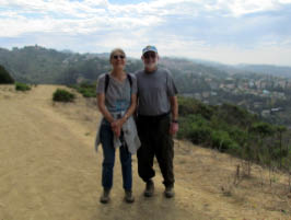 Susan and Bill in Berkeley Hills